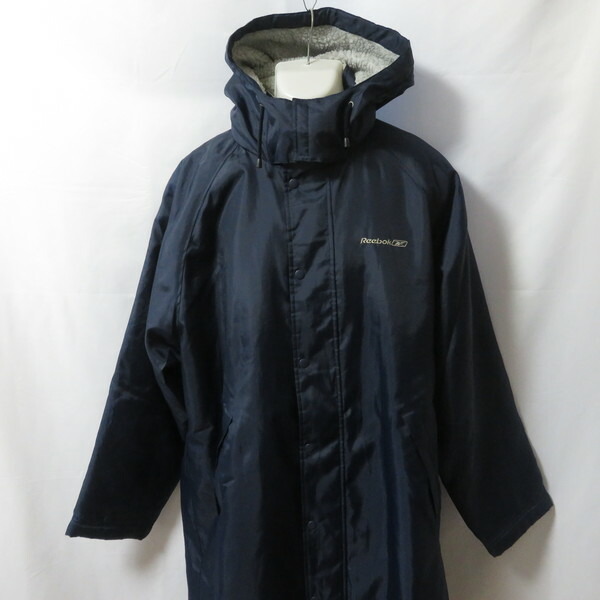 楽天市場】H□リーボック/Reebok ビッグロゴ刺繍 ベンチコート
