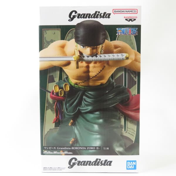 楽天市場】【未開封】Grandista ワンピース ゾロ 2 フィギュア : なか