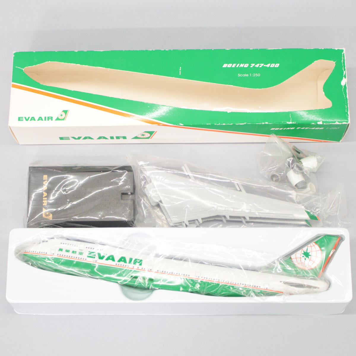 楽天市場 中古 Eva Air エバー航空 Boeing ボーイング 747 400 1 250 長榮航空 飛行機模型 リサイクル ティファナ