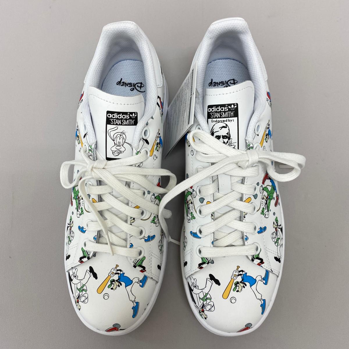 楽天市場 未使用品 Adidas Disney アディダス ディズニー スタンスミス スニーカー サイズ26 0 グーフィー メンズ 靴 コラボ White 白 Ki1004 中古 リサイクル ティファナ