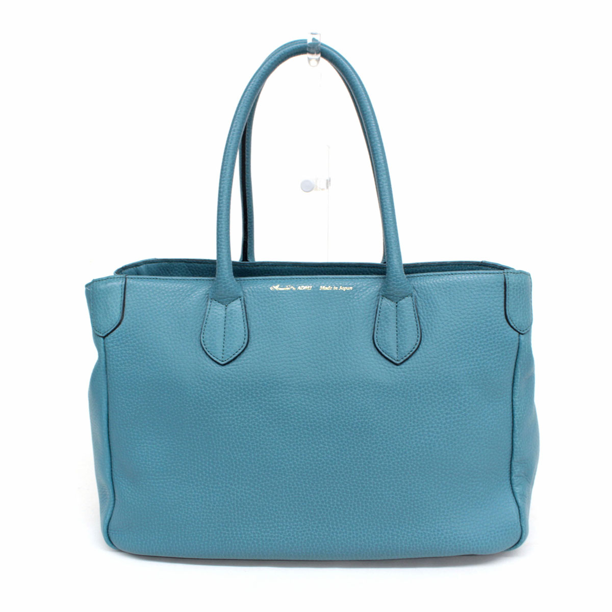 好調 A D M J エーディーエムジェイ なめし トートバッグ Blue 青色 青色 水色 肩掛 レディース 嚢 中古 Darwishelectronics Jo
