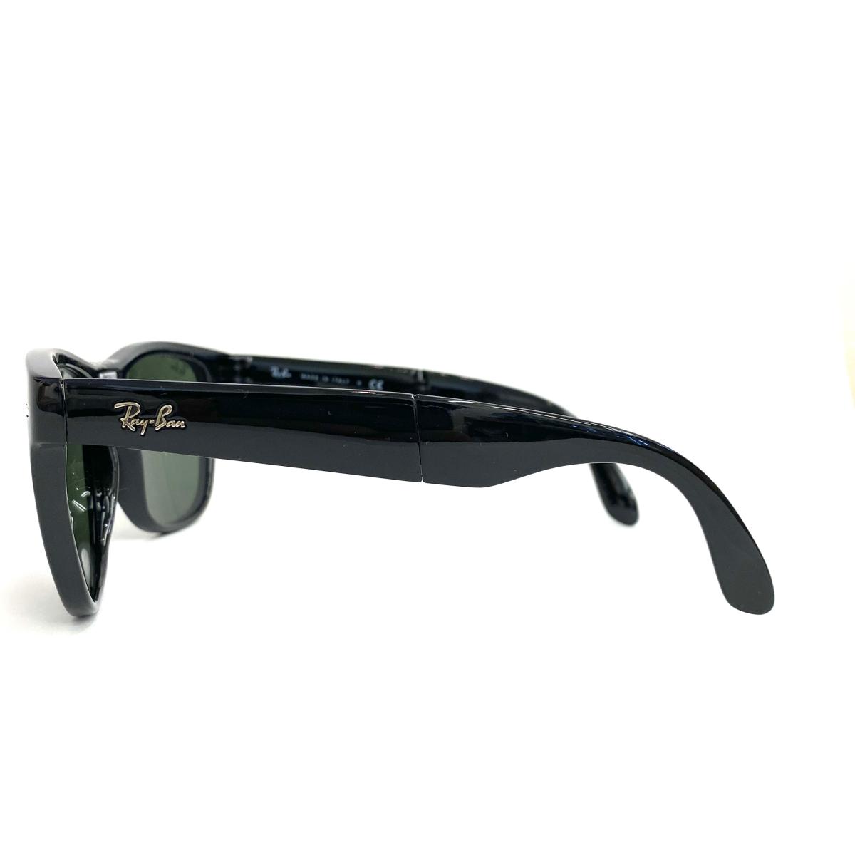 未使用品 Ray Ban レイバン レイバン フォールディング ウェイファーラー Rb4105 Rb4105 601 54 サングラス サングラス ブラック 黒 Black 服飾小物 Ki1004 中古 リサイクル ティファナ