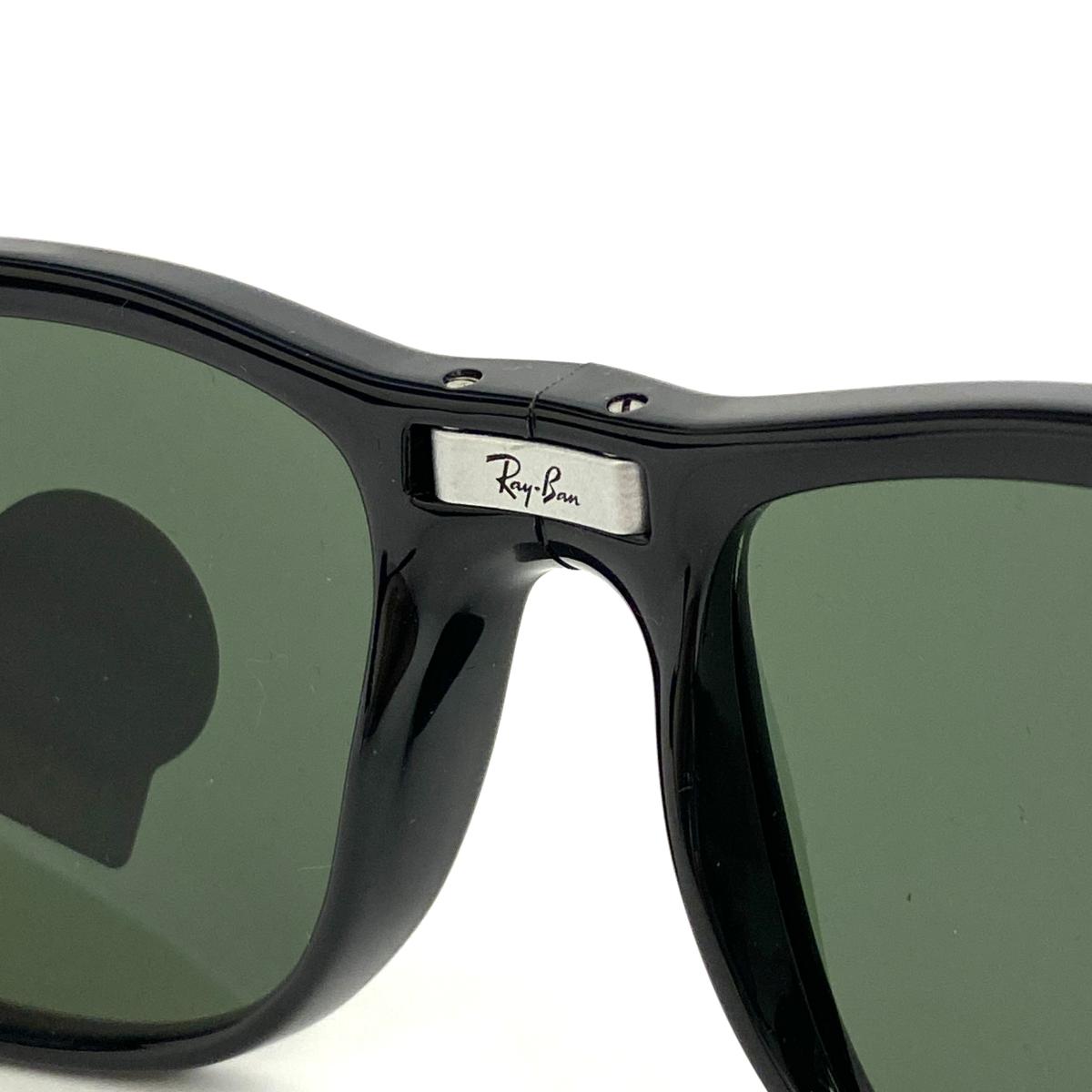 未使用品 Ray Ban レイバン レイバン フォールディング ウェイファーラー Rb4105 Rb4105 601 54 サングラス サングラス ブラック 黒 Black 服飾小物 Ki1004 中古 リサイクル ティファナ