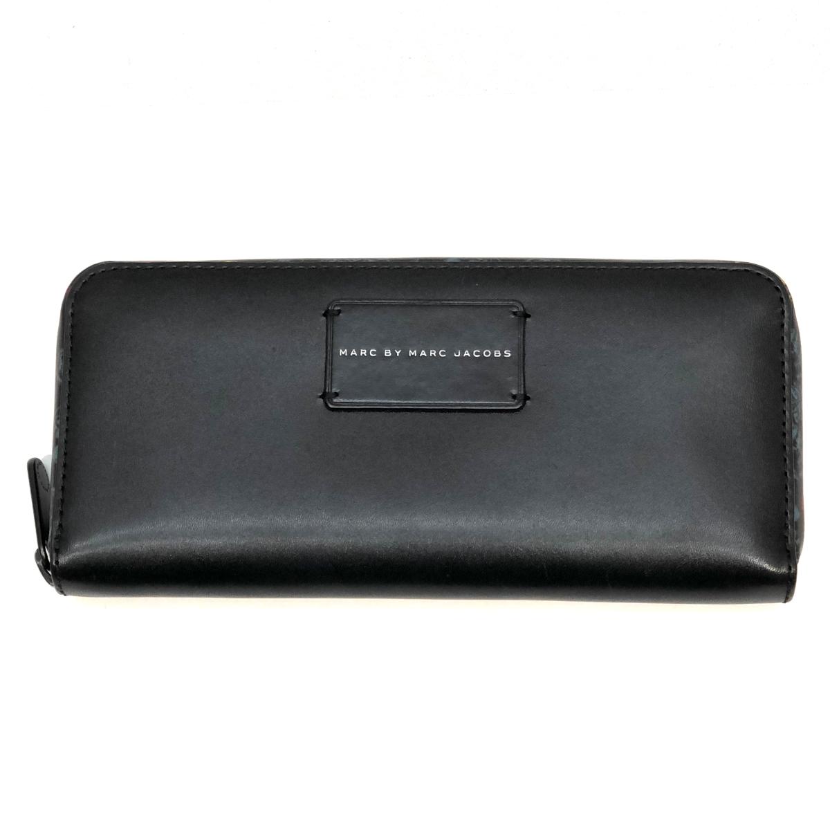 楽天市場 Marc By Marc Jacobs マークバイマークジェイコブス 不思議の国のアリス レザーラウンドファスナー長財布 Black 黒 ブラック Fu1002 中古 リサイクル ティファナ