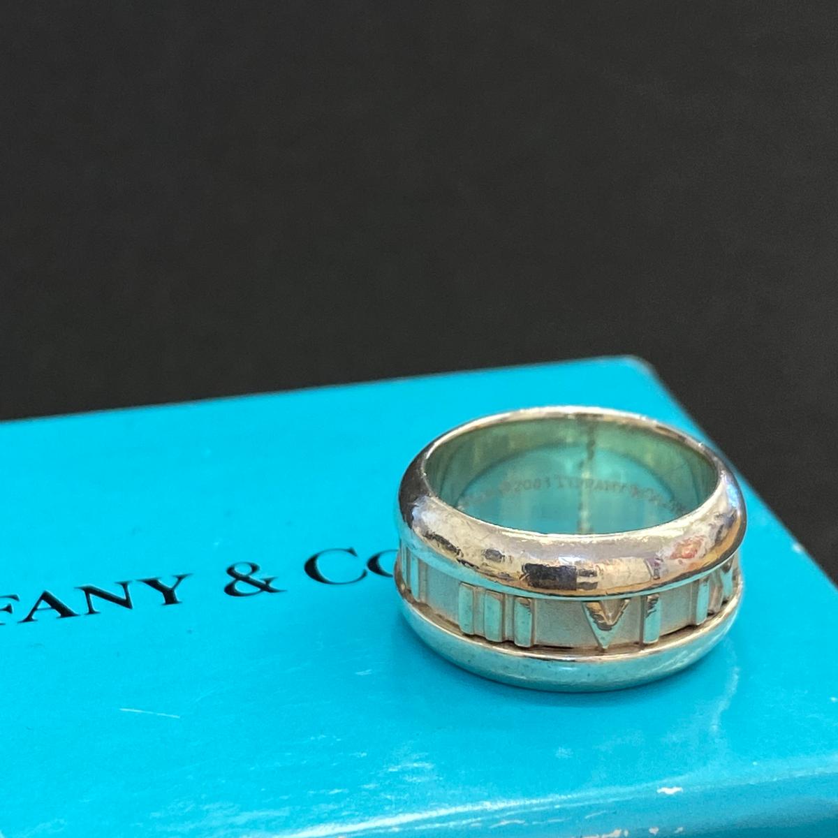 全商品オープニング価格特別価格 Tiffany Co ティファニー アトラス シルバーリング サイズ9号 Silver 925 レディース アクセサリー 指輪 Ki1004 中古 送料無料 Vulkanvegasde Nepourvaincre Com