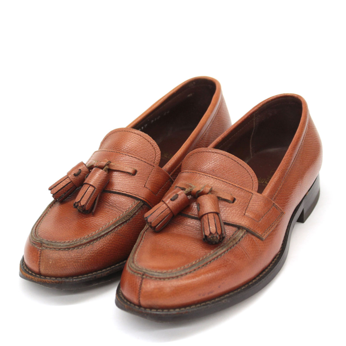絶対一番安い Regal リーガル タッセルローファー サイズ24ee Brown 茶 ブラウン レザー ビジネスシューズ オールシーズン 小さいサイズ メンズ 靴 中古 全ての Www Thehairstudio Ca