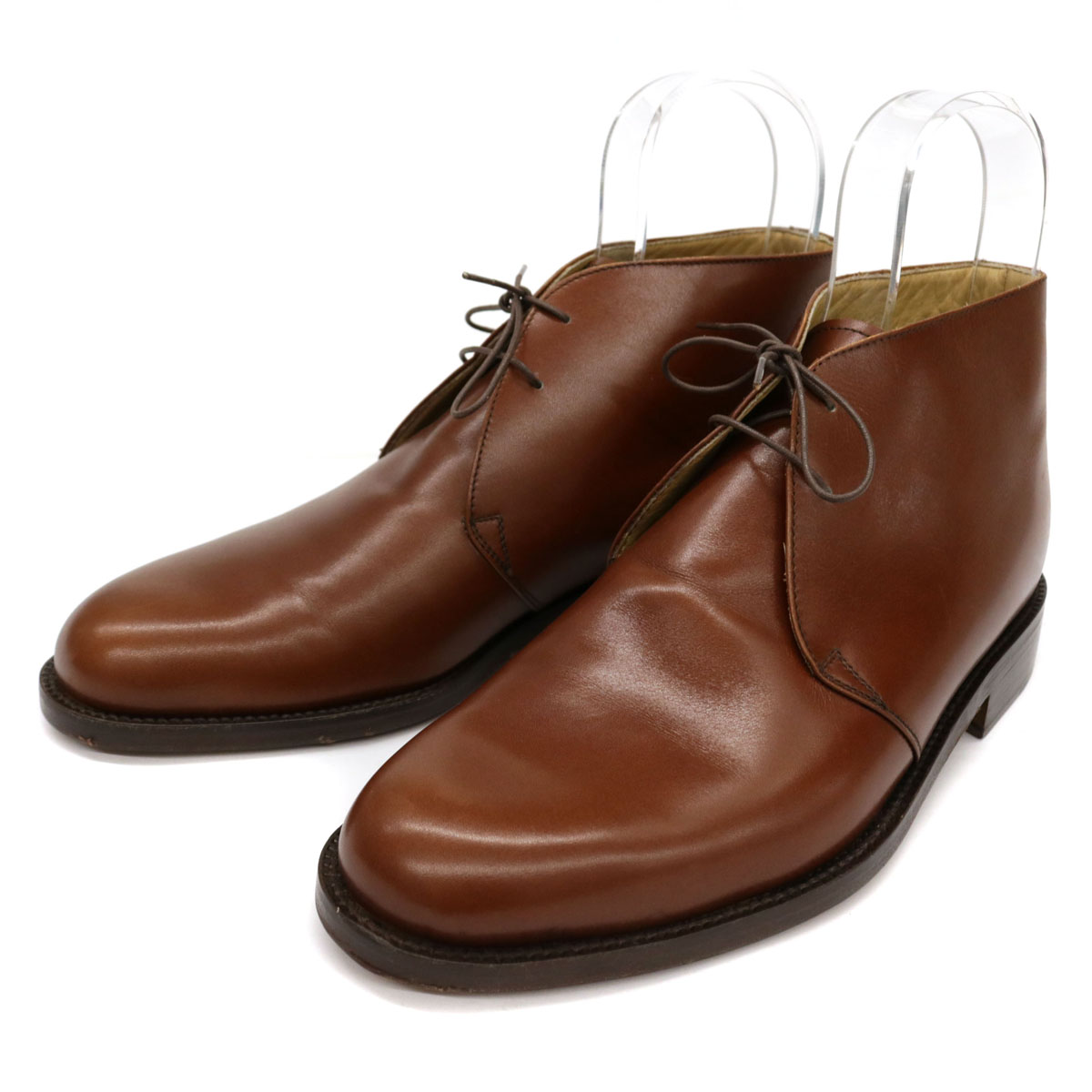 美品 Giancarlo Morelli ジャンカルロモレリ レザー デザートブーツ サイズ40 Brown 茶 ブラウン 春秋冬 メンズ シューズ 靴 中古 Morelli性別メンズ メーカーサイズ Boobarcelona Com