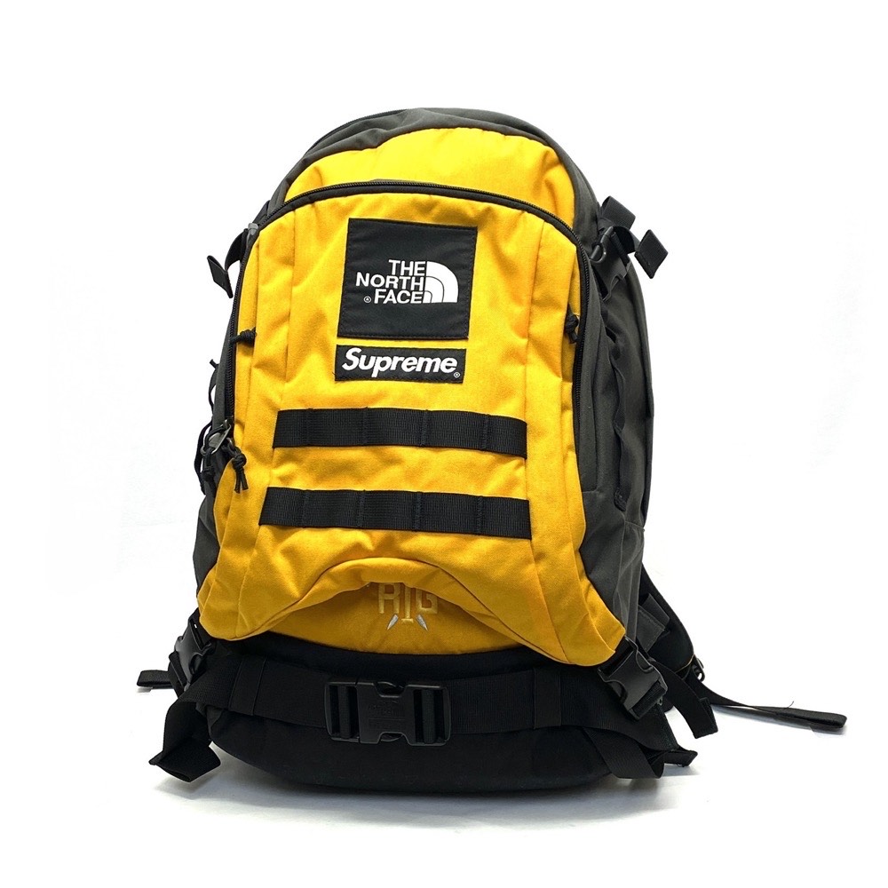 SUPREME シュプリーム RTG Backpack リュック 良好 NF0A3VYA ブラック/イエロー メンズ コラボ バックパック bag 鞄  KI1004【中古】 | リサイクル ティファナ