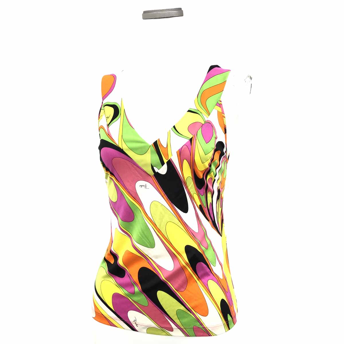 【楽天市場】EMILIO PUCCI エミリオプッチ ノースリーブトップス 未使用品 サイズI40 マルチカラー レディース タンクトップ