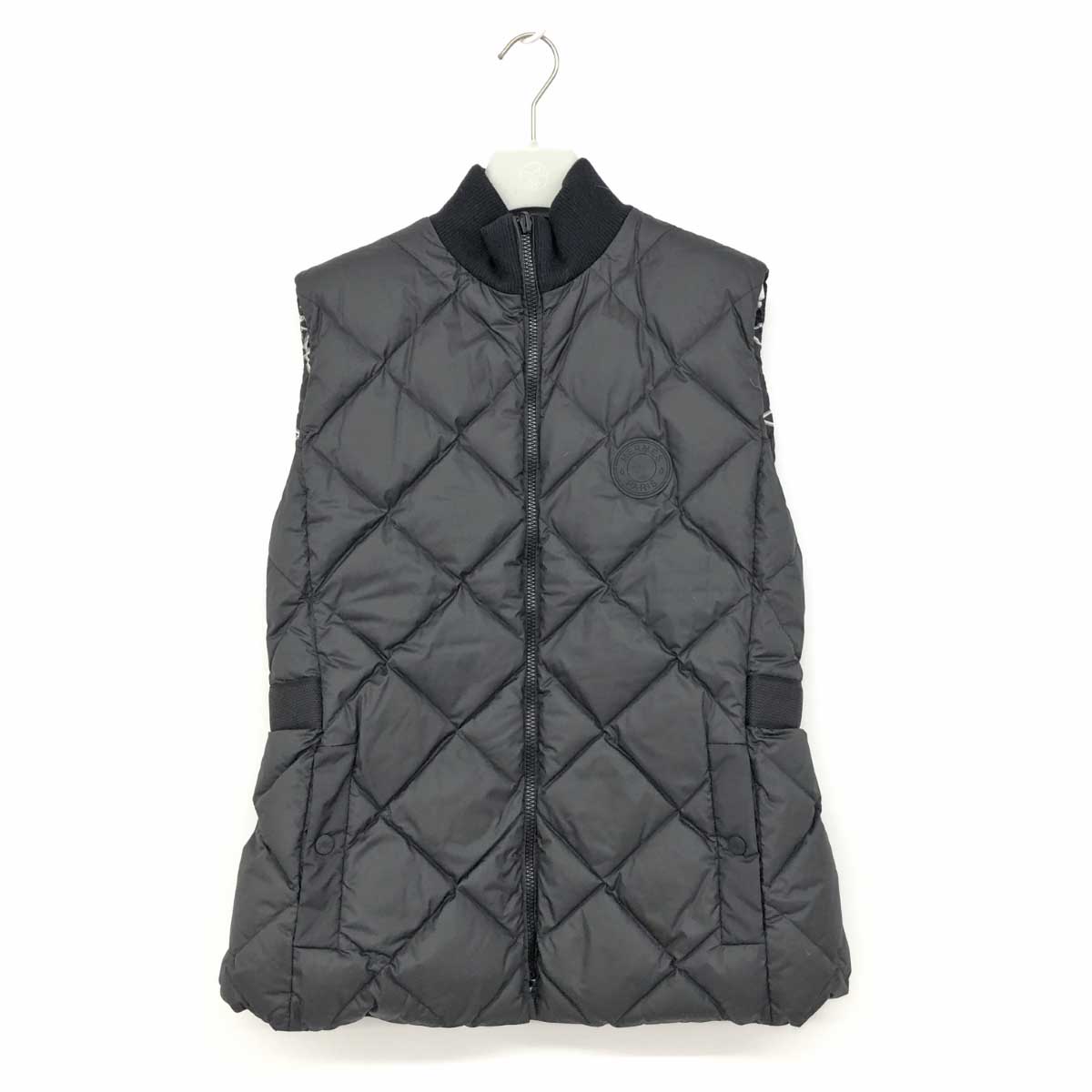 楽天市場】HERMES エルメス ダウンベスト ブラック系 34 【中古