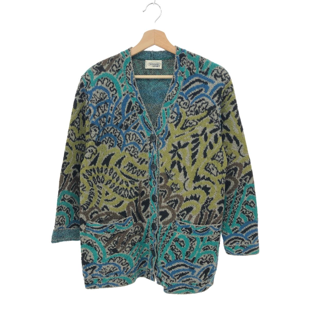 MISSONI ニット長袖トップス48 楽天市場】MISSONI SPORT ミッソーニスポーツ カーディガン 良好