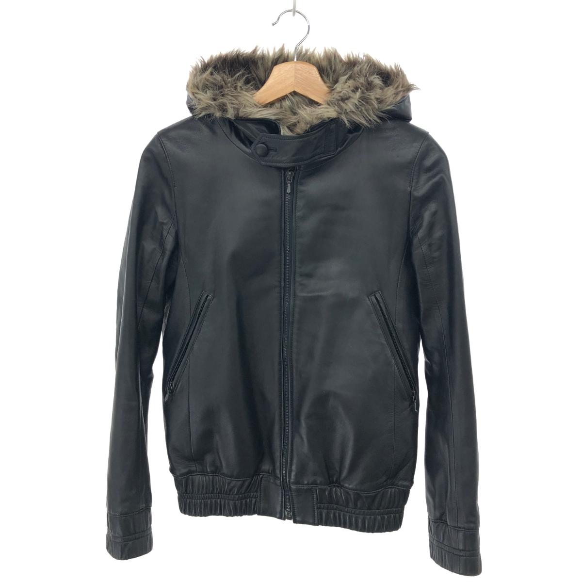 MOVE　ヒステリックグラマー　レザージャケット　黒 HYSTERIC GLAMOUR ヒステリックグラマー Lewis Leathers ルイス