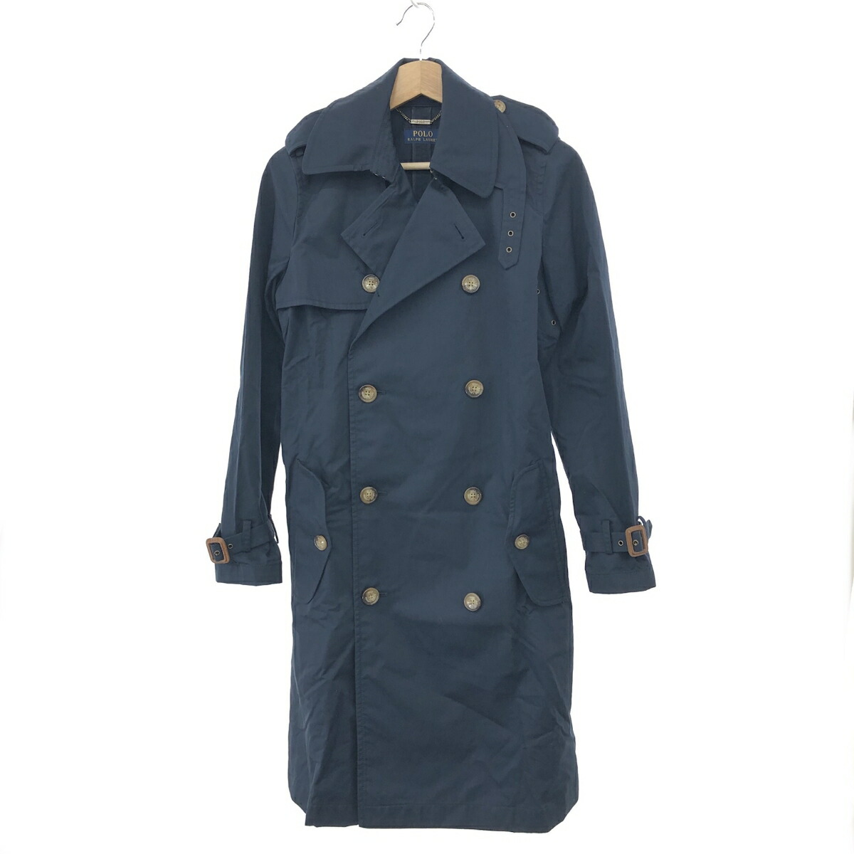 【希少品】ラルフローレン　デニムトレンチコート　ダブル　ヴィンテージ加工　S 楽天市場】POLO Ralph Lauren ダブルブレスト トレンチコート L ポロ