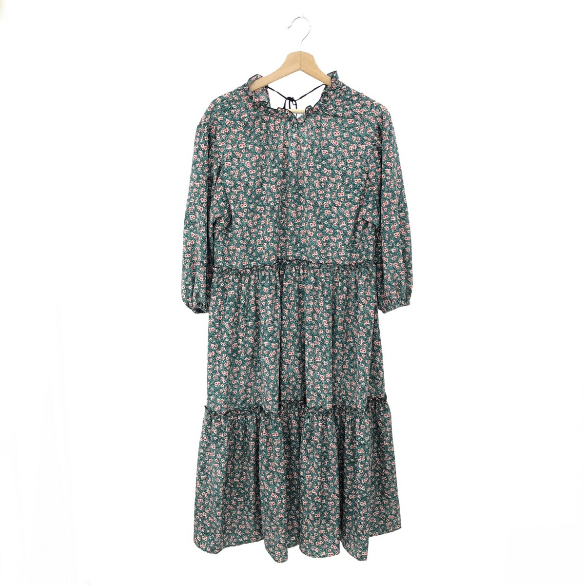 IENA イエナ 日本製 花柄ワンピース レッド IENA（イエナ）｜ワンピース（レッド系）一覧 - WEAR