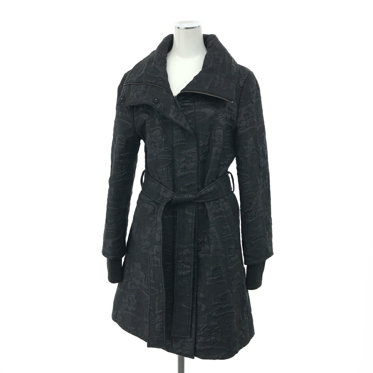 楽天市場】ヴィヴィアンタム トレンチコート ブランド アウター 黒