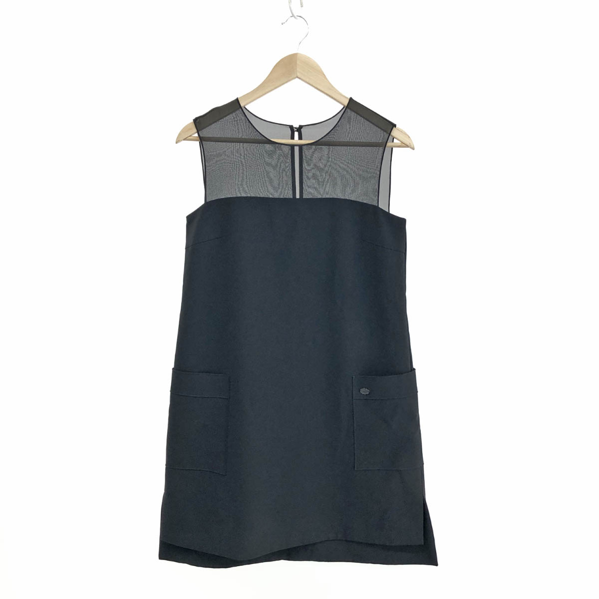 フォクシー　FOXEY NEW YORK ベージュワンピース　サイズ40 FOXEY NEW YORK フォクシーニューヨーク ワンピース レディース