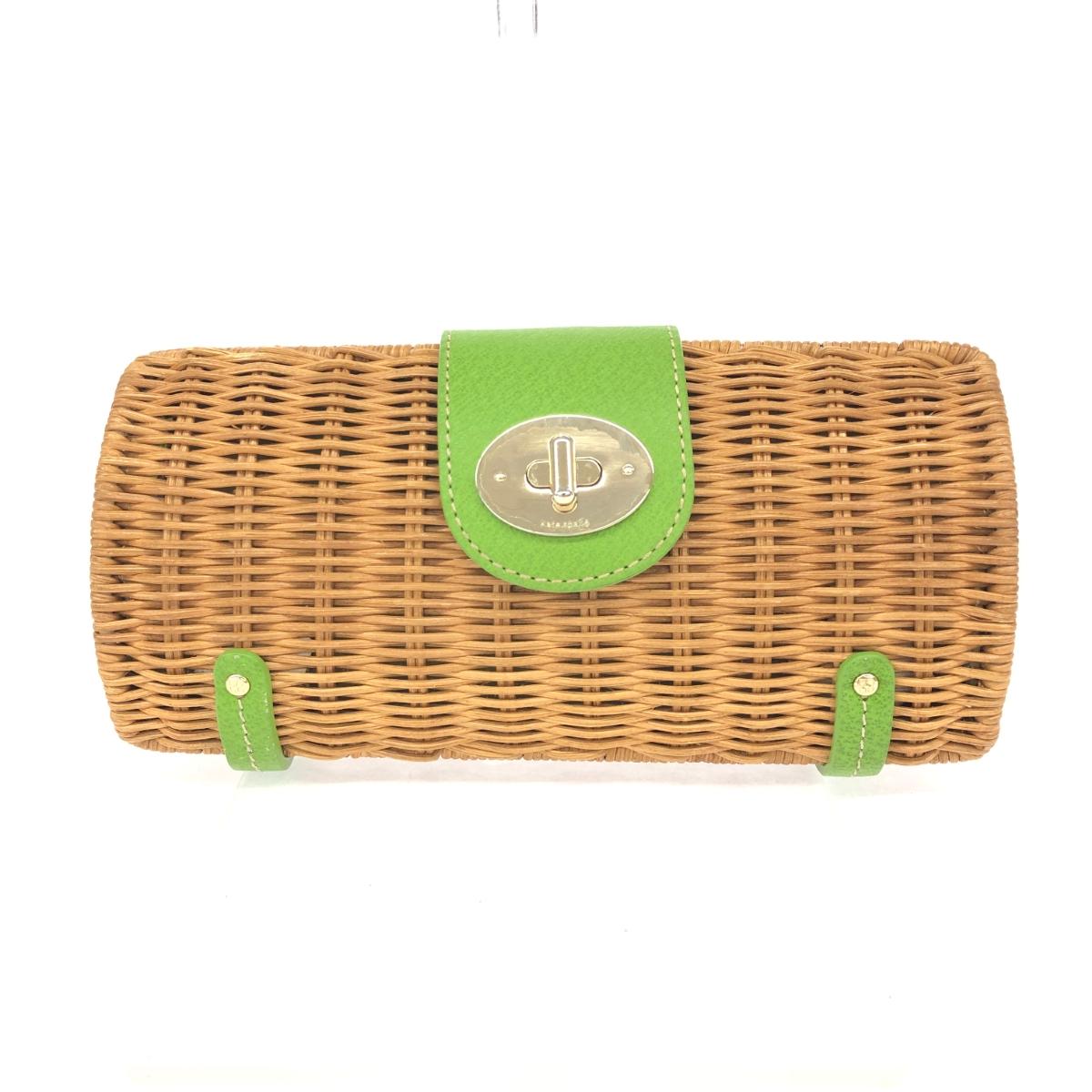 楽天市場】【中古】Kate spade(ケイトスペード) クラッチバッグ
