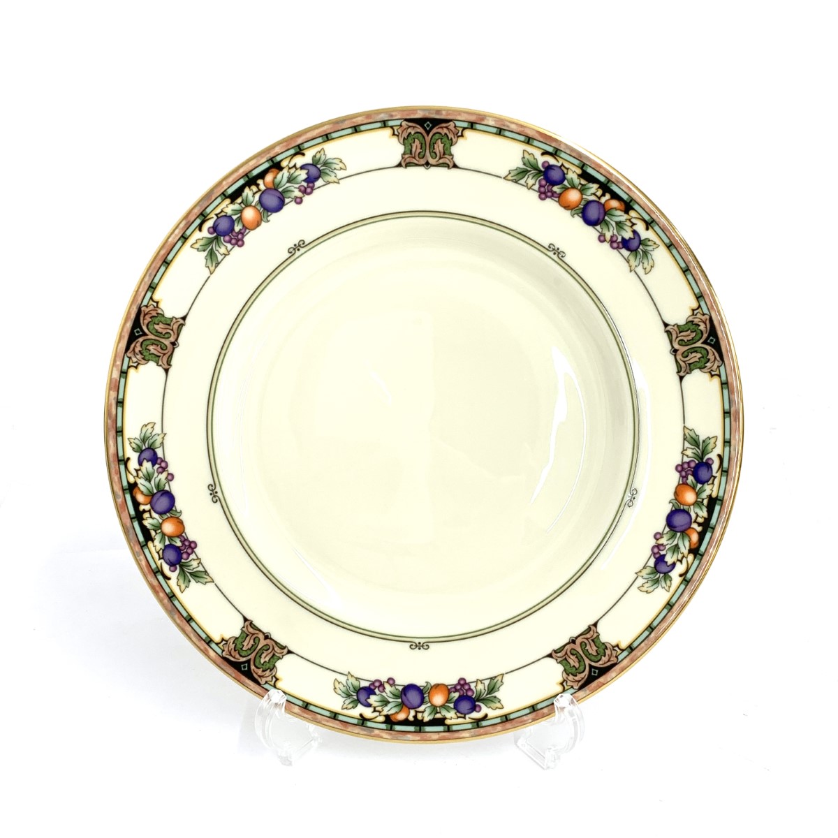 LENOX レノックス Tuscan Orchard プレート 美品 ホワイト 陶器 皿 洋食器 【中古】