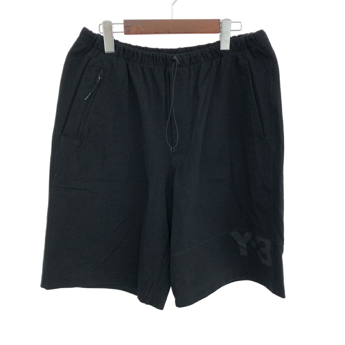 Y-3 ワイスリー ショート パンツ 良好 サイズ:L GV4211 ブラック メンズ CLASSIC HEAVY PIQUE SHORTS ボトムス 【中古】