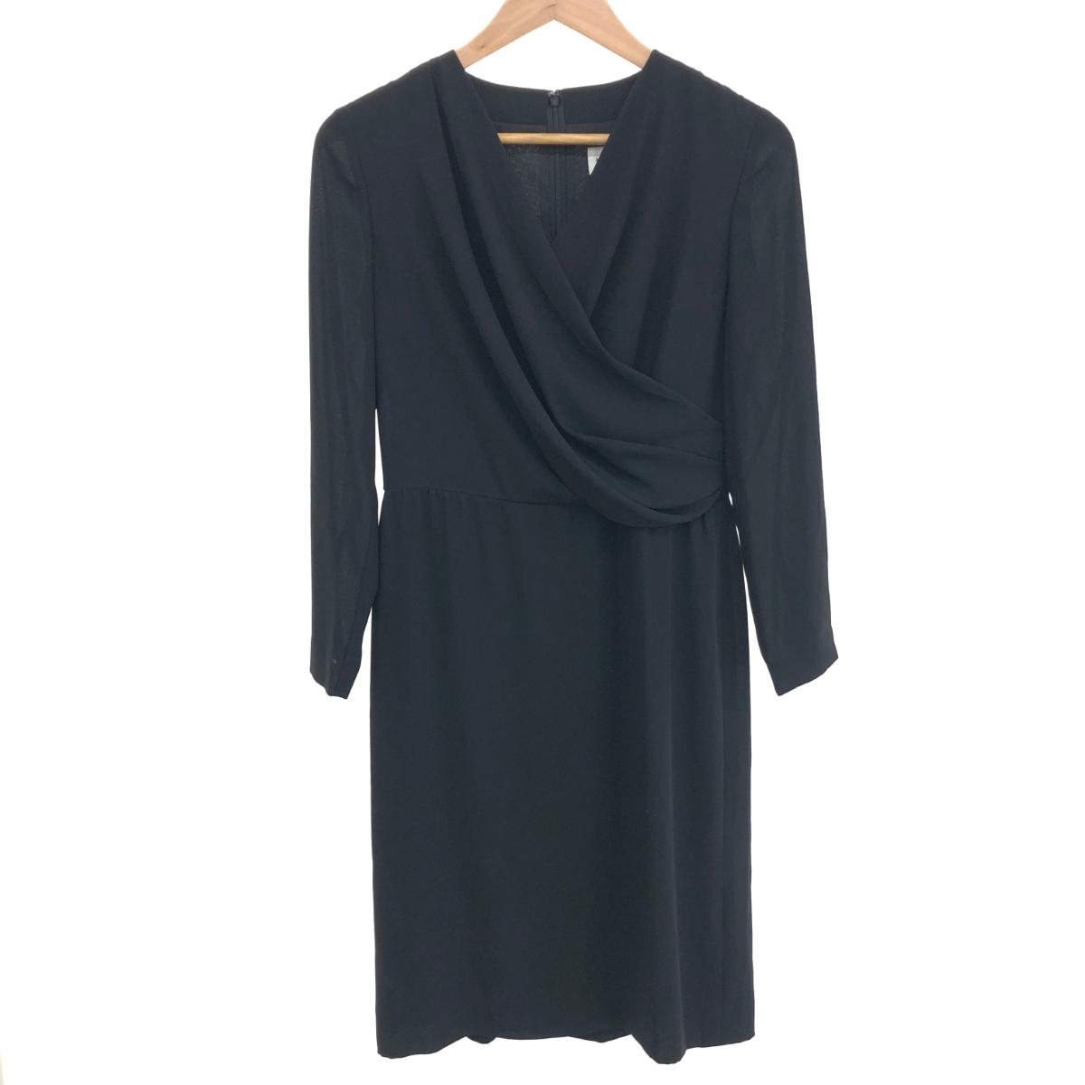 HANAE MORI★カシュクールワンピース★ハナエモリのネックレス付き 楽天市場】美品【中古】ハナエモリ HANAE MORI カッシュクール