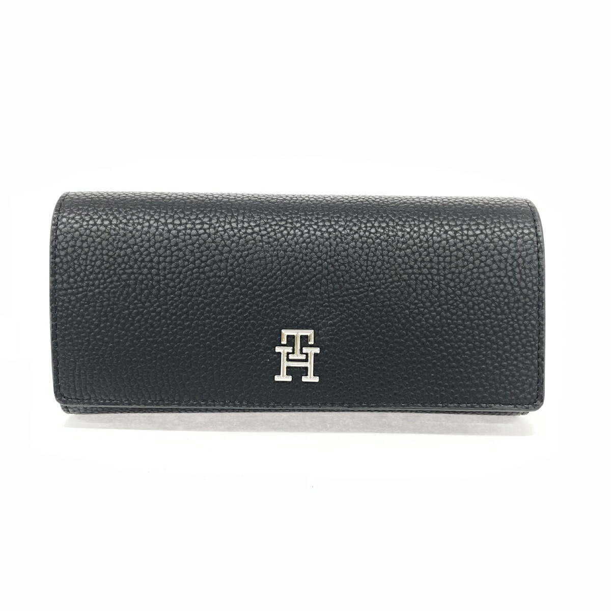 トミーヒルフィガー 長財布 ネイビー AW0AW10975 DW5 TOMMY HILFIGER トミーヒルフィガー 財布 レディース ラウンド