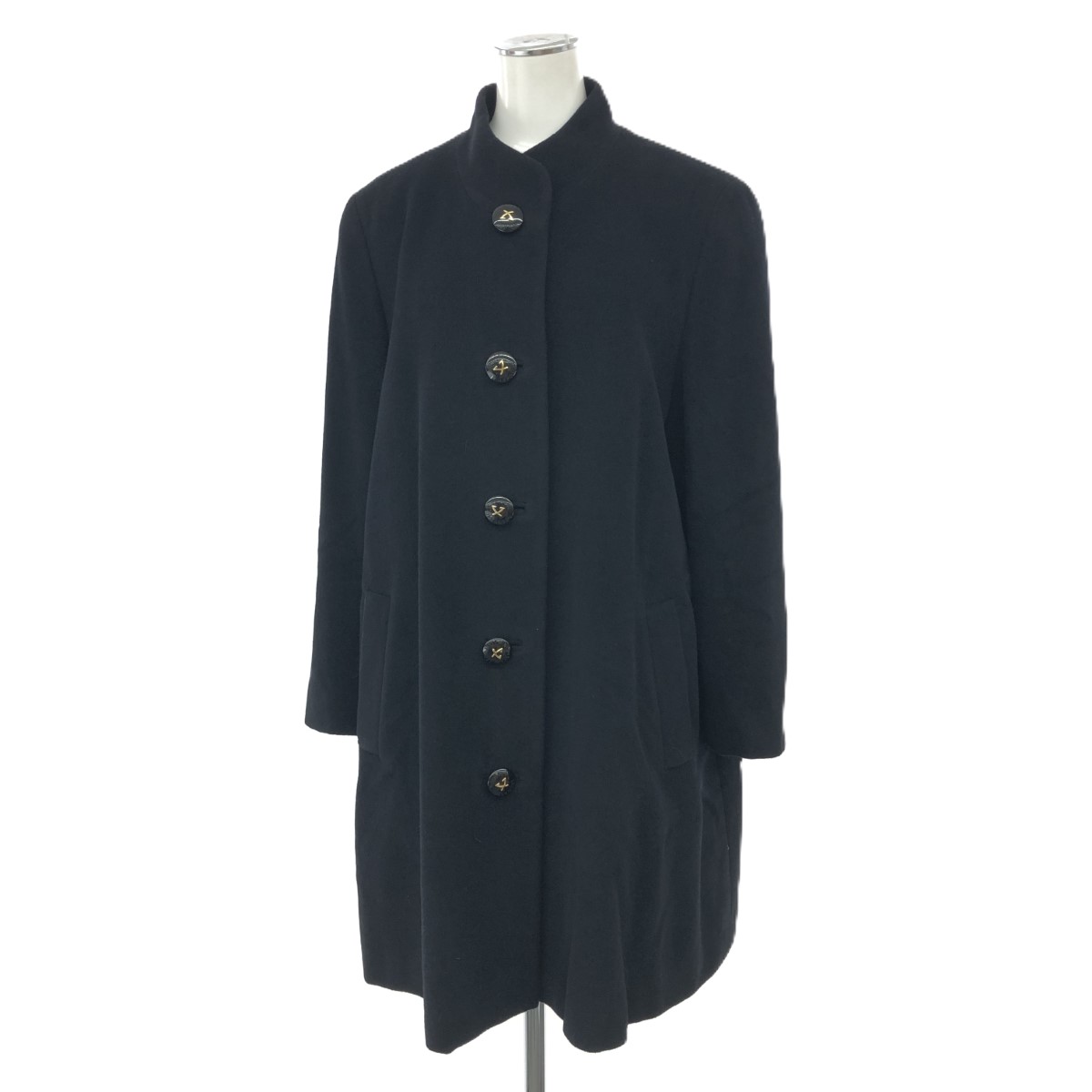 【極美品】LEONARD レオナール ジャケット コート　チェスター　ウール　黒 楽天市場】LEONARD レオナール チェスターコート 良好 13 0328371