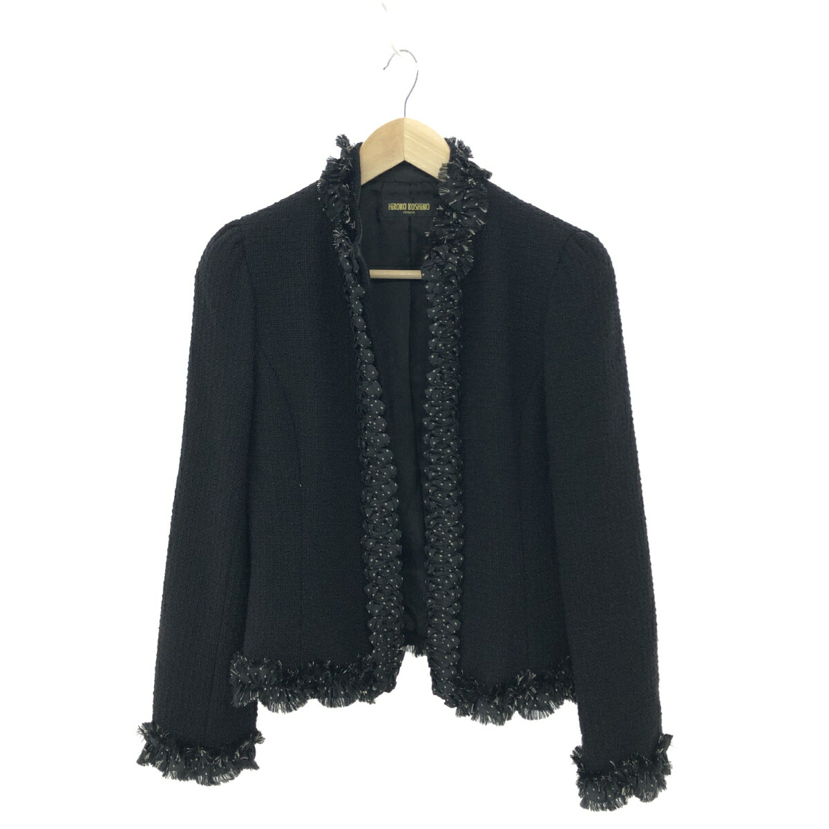 美品　ヒロココシノ　トランク　プリーツロングワンピース　ノースリーブ　38 デニムライクプリーツワンピース／洗える | TRUNK HIROKO