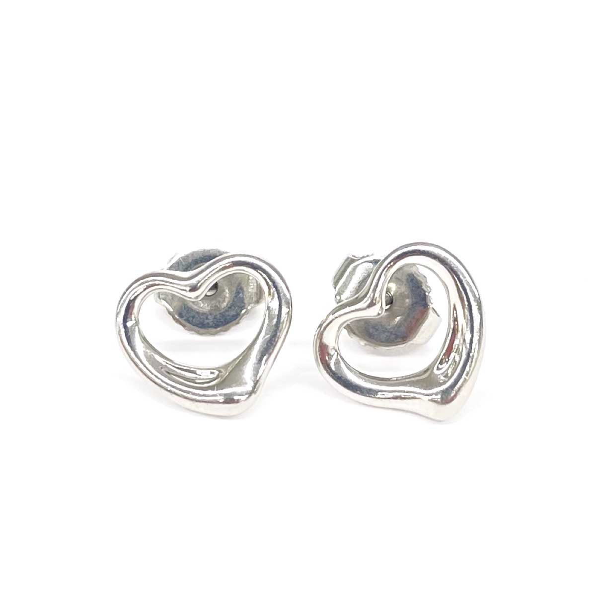 2598-1 美品✨Tiffany オープンハート　ピアス 楽天市場】ティファニー TIFFANY&Co. バイザヤード オープン