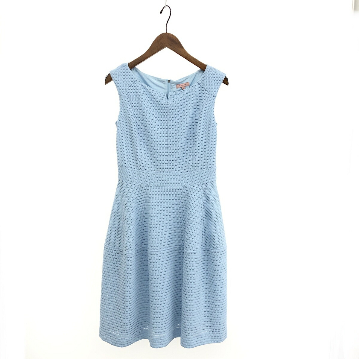 【美品】TOCCA トッカ　ノースリーブワンピース　ネイビー　160 楽天市場】TOCCA トッカ ノースリーブワンピース サイズ:0 664-5