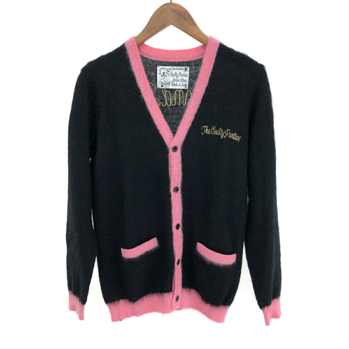 ワコマリア　モヘアカーディガン　ブラウン WACKO MARIA MOHAIR CARDIGAN(BROWN) - WACKOMARIA,M＆M,RATSjp