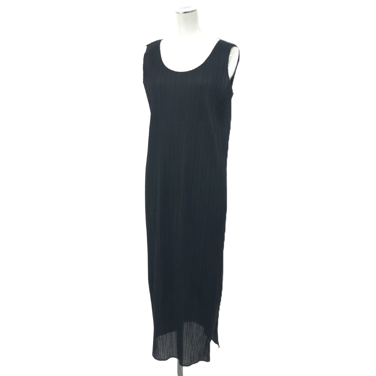 最終値下げプリーツプリーズ ノースリーブワンピース PP71-JT703 (3) 中古・古着通販】PLEATS PLEASE (プリーツプリーズ) プリーツ