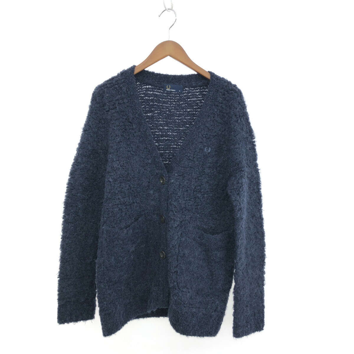 フレッドペリー☆カーディガン☆ウール☆ワンポイント☆刺繍☆古着☆長袖☆ネイビー 楽天市場】古着 FRED PERRY フレッドペリー ロゴ刺繍 長袖