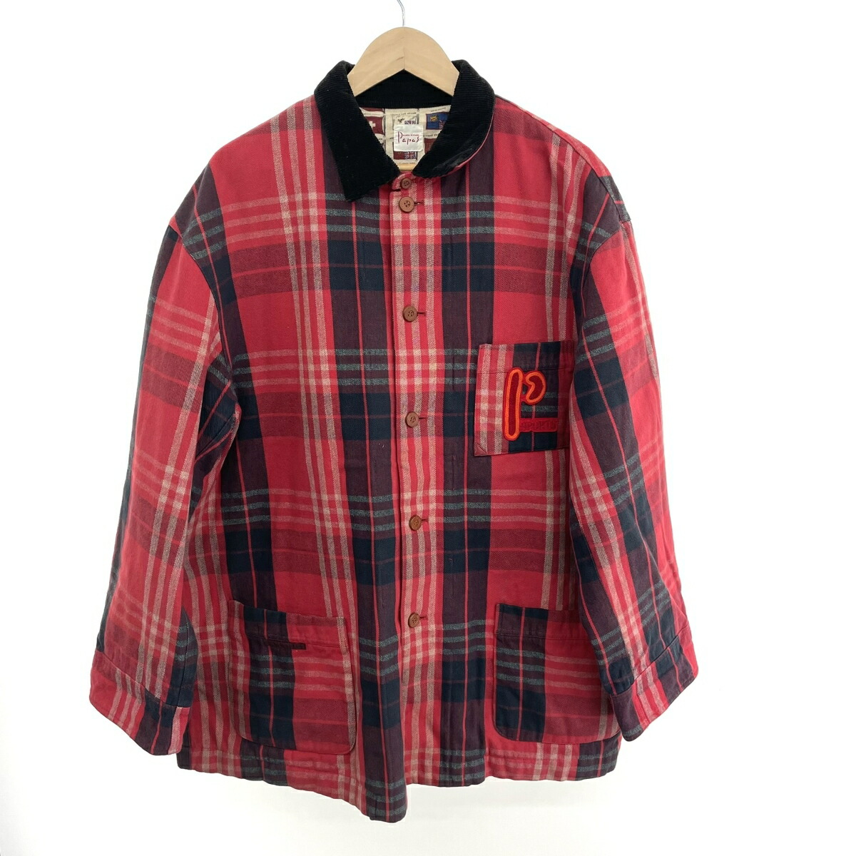 【美品】PAPAS コーデュロイジャケット ブラウン L 楽天市場】PAPAS パパス コーデュロイ ジャケット サイズ:L