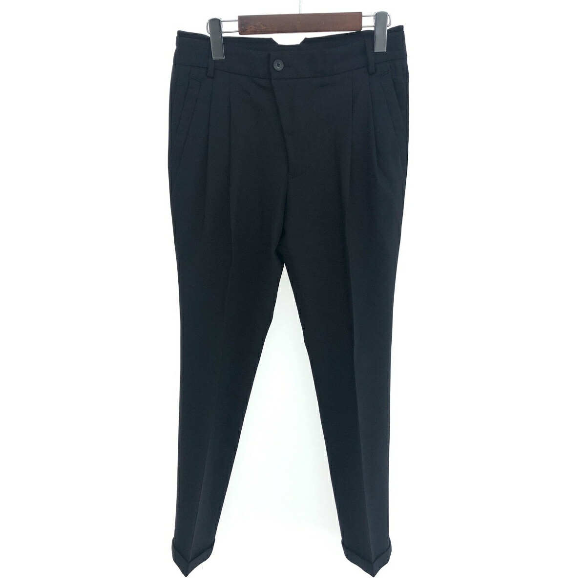 emporio armani ワイドスラックス　イタリア製 EMPORIO ARMANI イタリア製 ワイドスラックス