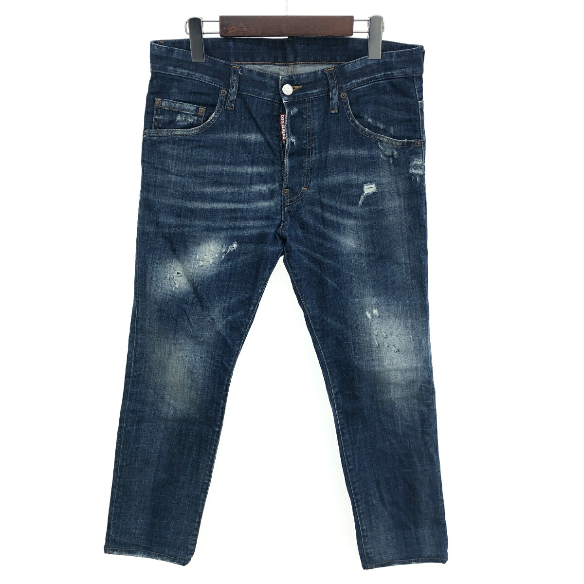 購入純正 DSQUARED2 ディースクエアード ダメージデニム サイズ50 