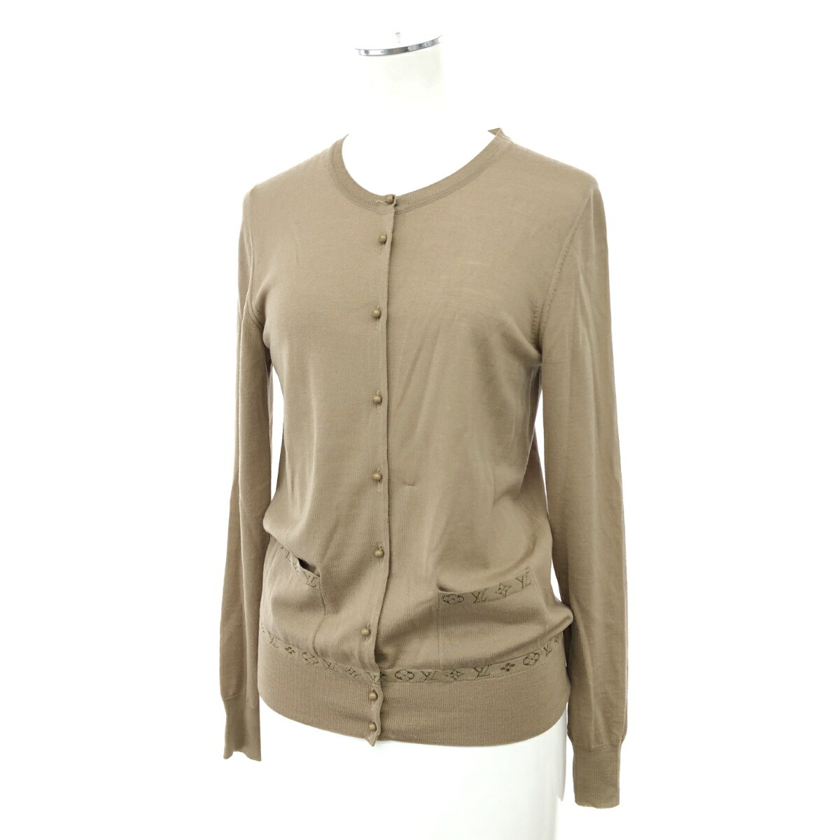 LOUIS VUITTON - LOUIS VUITTON ルイヴィトン 24AW Waffle Border Short Cardigan ワッフルニット ショート丈 ボーダー カーディガン レディース ネイビー/ホワイト RW242WW MEZ FRKC20 楽天市場】LOUIS VUITTON(ルイヴィトン) サイズ:XS 24AW Waffle