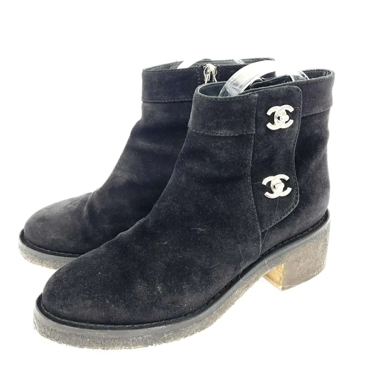 楽天市場】シャネル CHANEL ブーツ ショートブーツ 靴 シューズ ターン