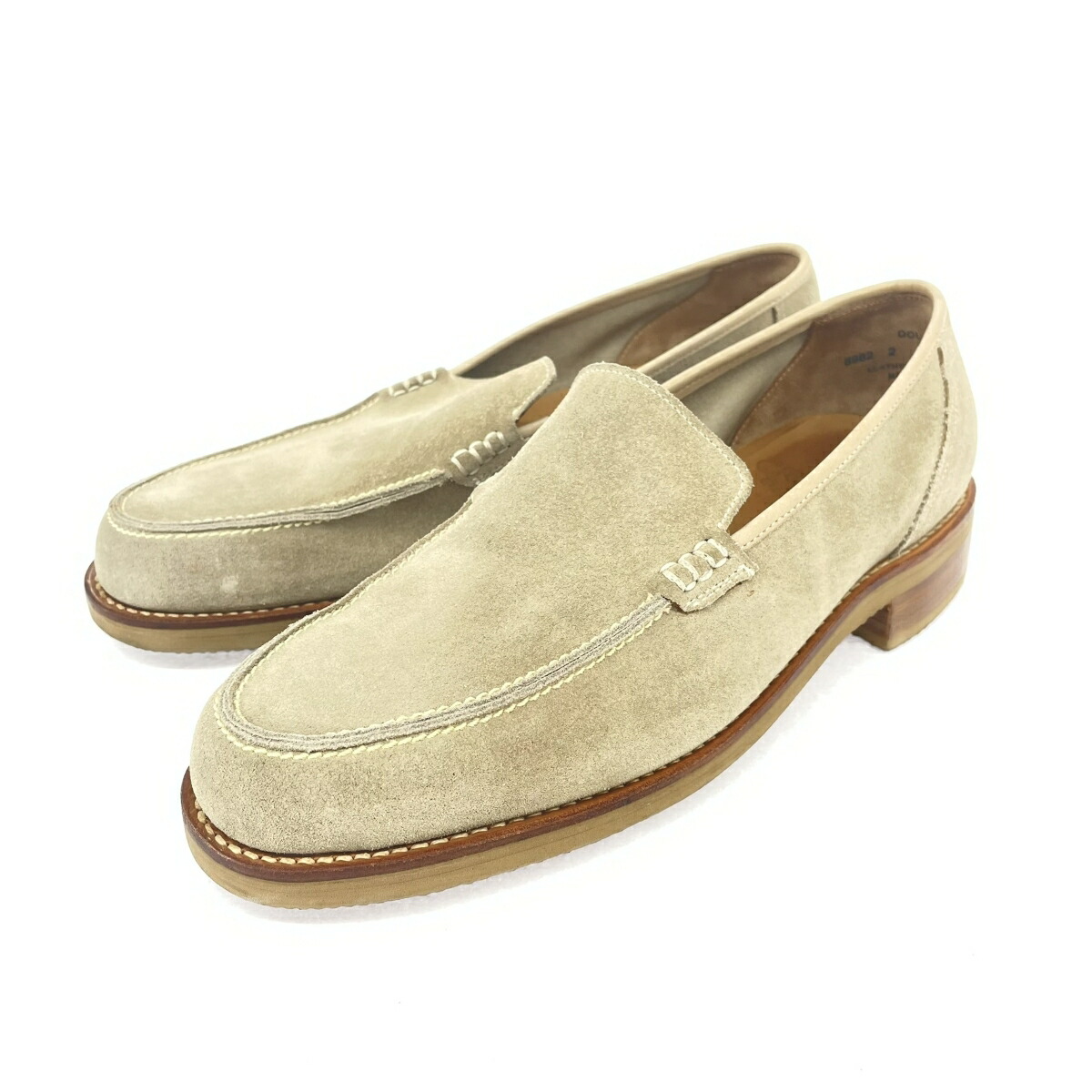 みつパパ クロケット&ジョーンズ　シップス別注　スエードローファー　7 みつパパ クロケット&ジョーンズ シップス別注 スエード