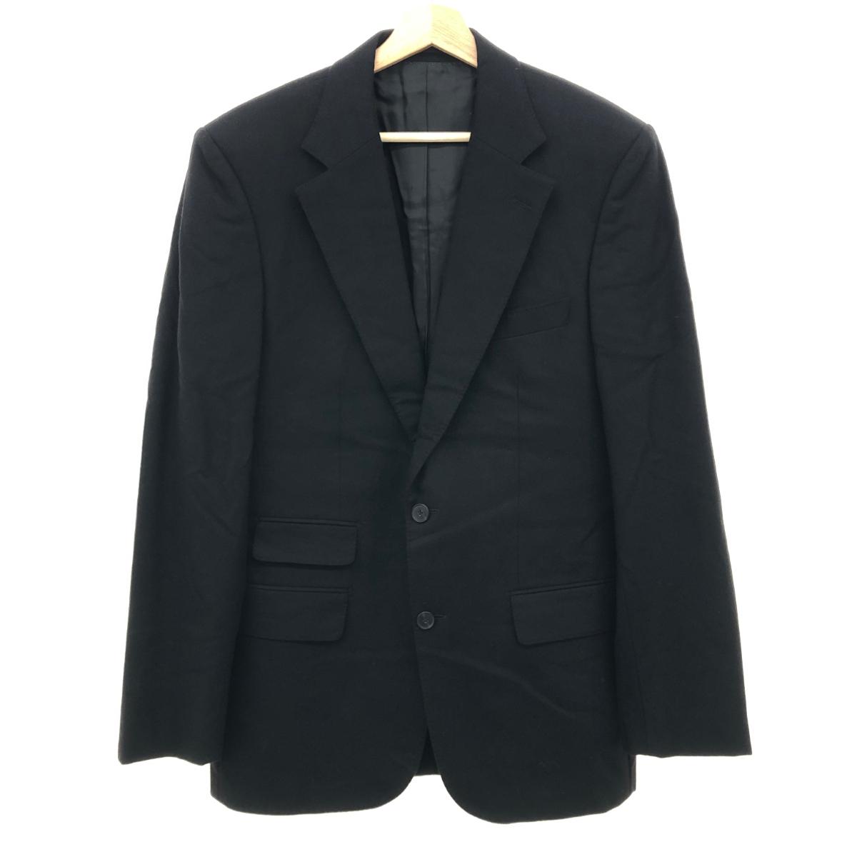 HUGO BOSS ヒューゴボス 2Bジャケット サイズ:94 ブラック カシミヤ メンズ 総裏地 サイドベンツ アウター 【中古】|リサイクル ティファナ
