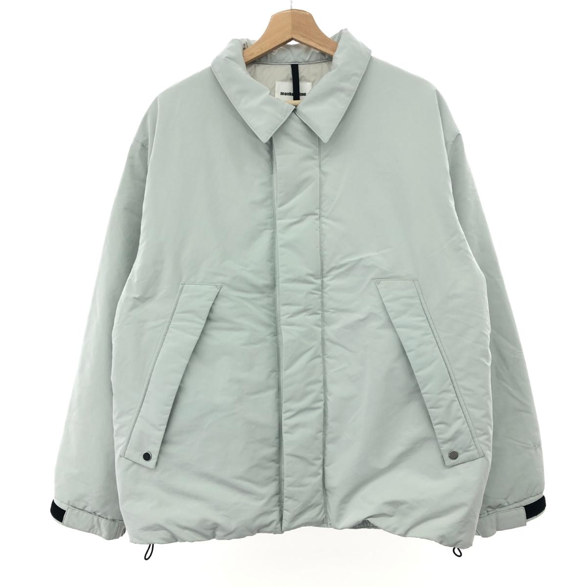 monkey time モンキータイム パテッドプリマロフトタフタ ブルゾン 未使用品 サイズ:M 8325-126-1867 グレー メンズ 24AW アウター 【中古】|リサイクル ティファナ