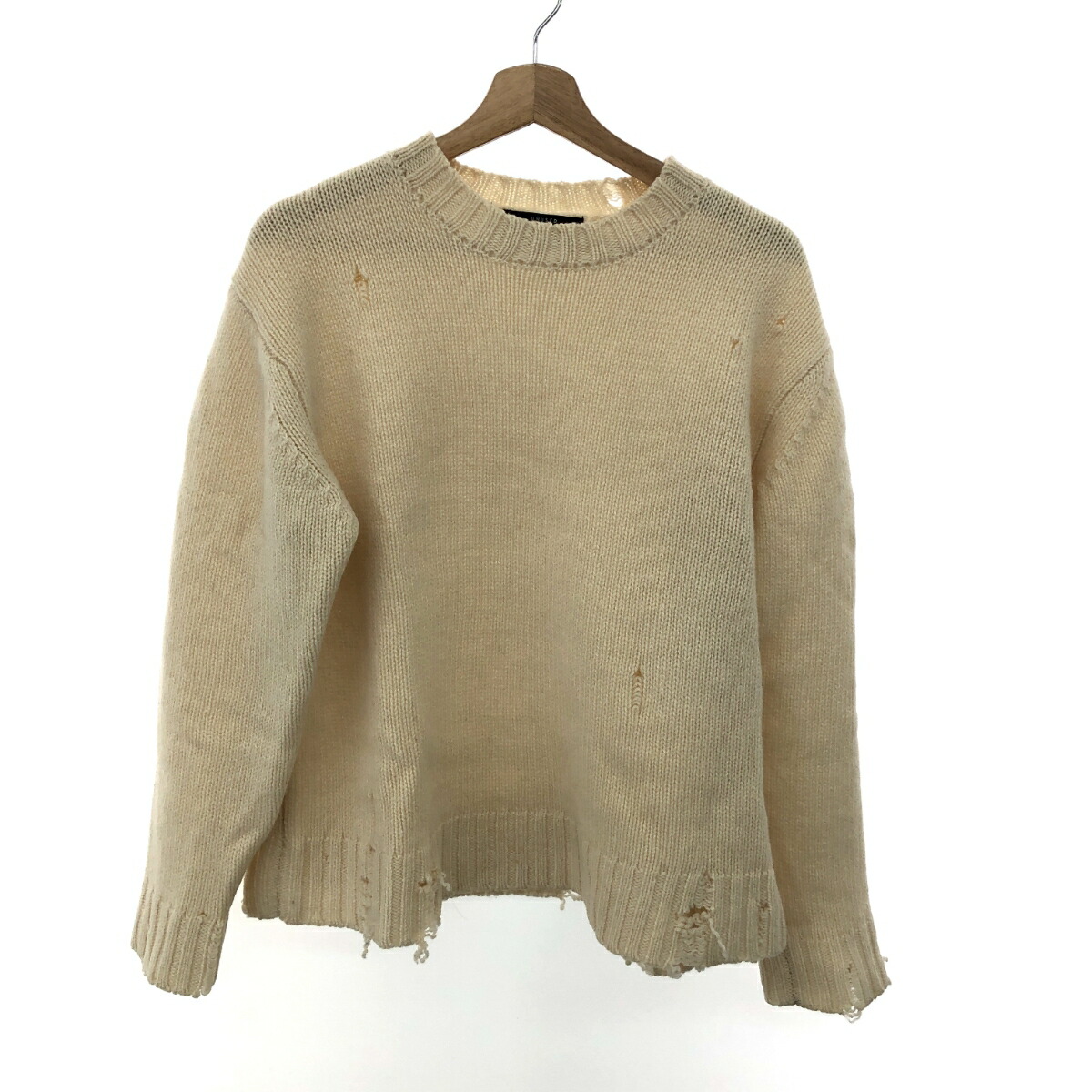 楽天市場】【中古】UNUSED 3G crew neck mesh knit メッシュ