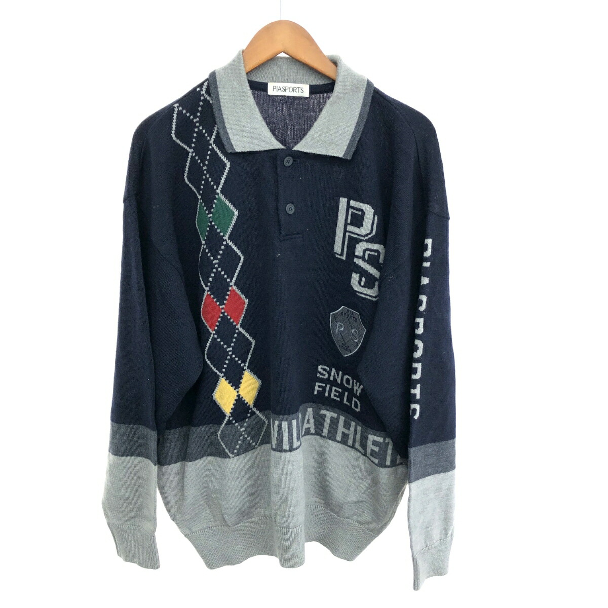 PIA SPORTS イエロー セーター サイズ5 PIA SPORTS イエロー セーター サイズ5 PIA SPORTS イエロー セーター