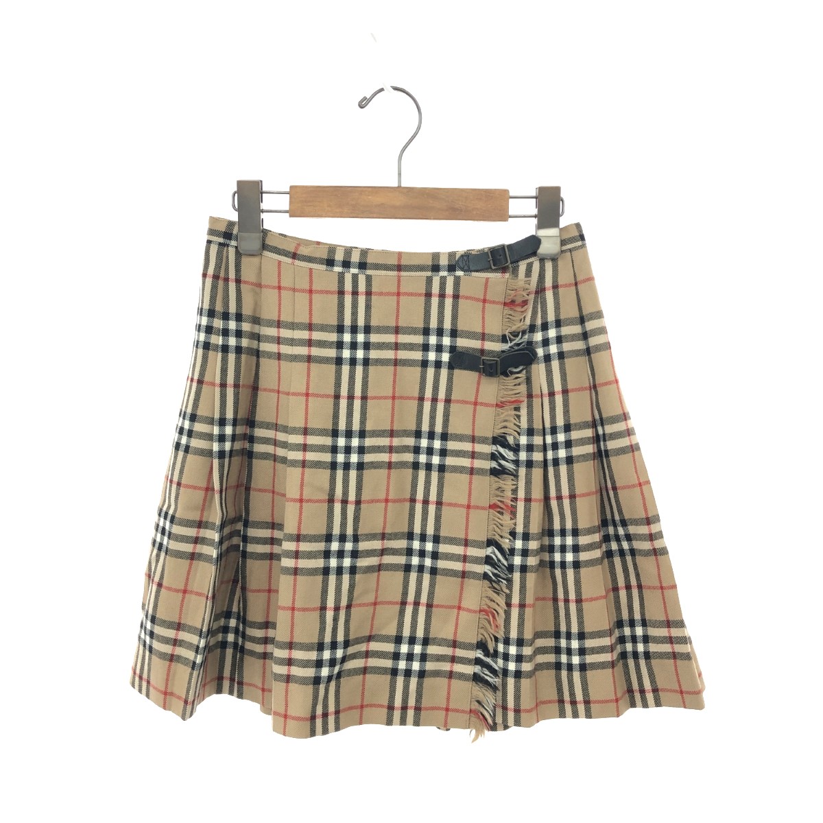 楽天市場】BURBERRY バーバリーブルーレーベル ノバチェック プリーツ  