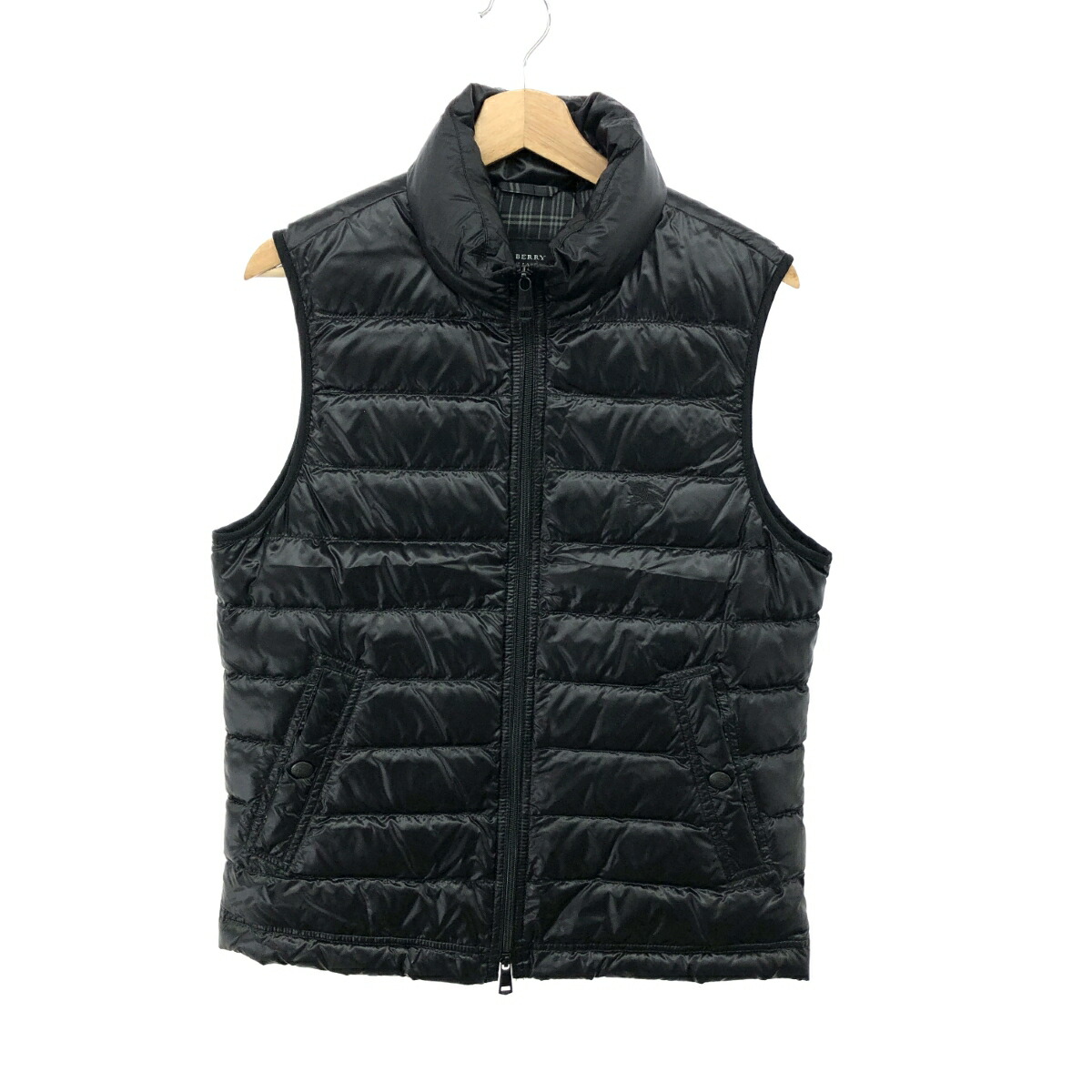 新品　バーバリーズBURBERRYS'ブラック ノースリーブ ベスト 楽天市場】BURBERRY バーバリー ブラック 8023326 CNALLASI8GUA