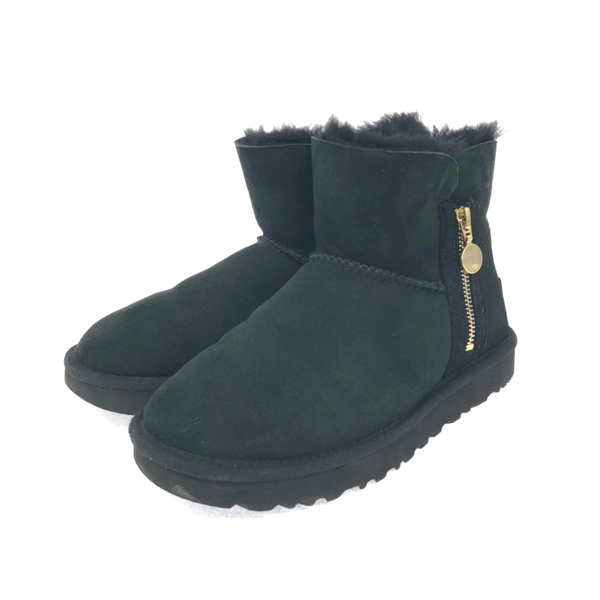 楽天市場】アグ ムートンブーツ 23 ブラック系 UGG ロゴ レディース