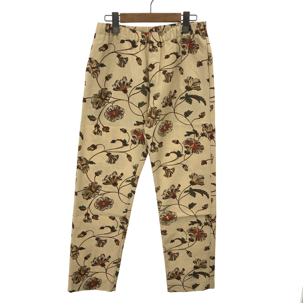 【唯一無二の洗練】Dries Van Noten フローラル レーヨン パンツ 331801-45208-DRIES-VAN-NOTEN-