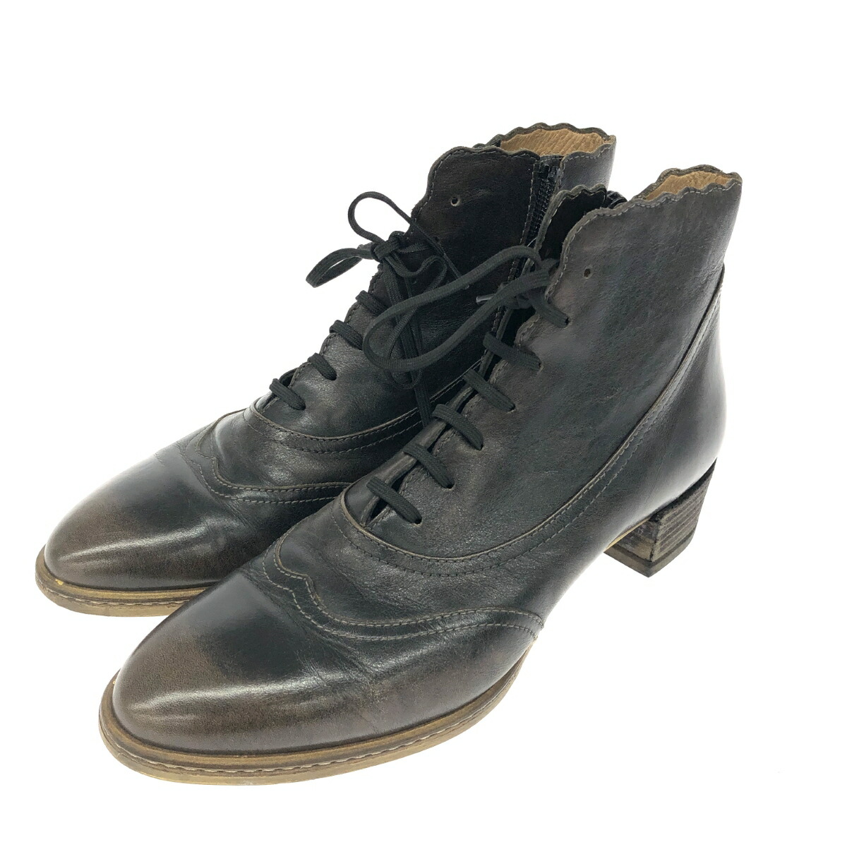 値下/zucca ズッカブラックレザーニーハイブーツ 楽天市場】ZUCCa ズッカ ニーハイブーツ ブーツ Boots Knee High