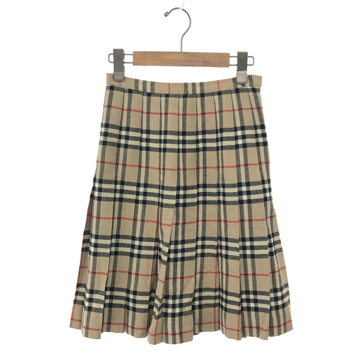 売約済み　バーバリー　ヴィンテージ　プリーツ　ノバチェック　9号　Mぐらい ヴィンテージ Burberry バーバリープリーツスカート ノバ