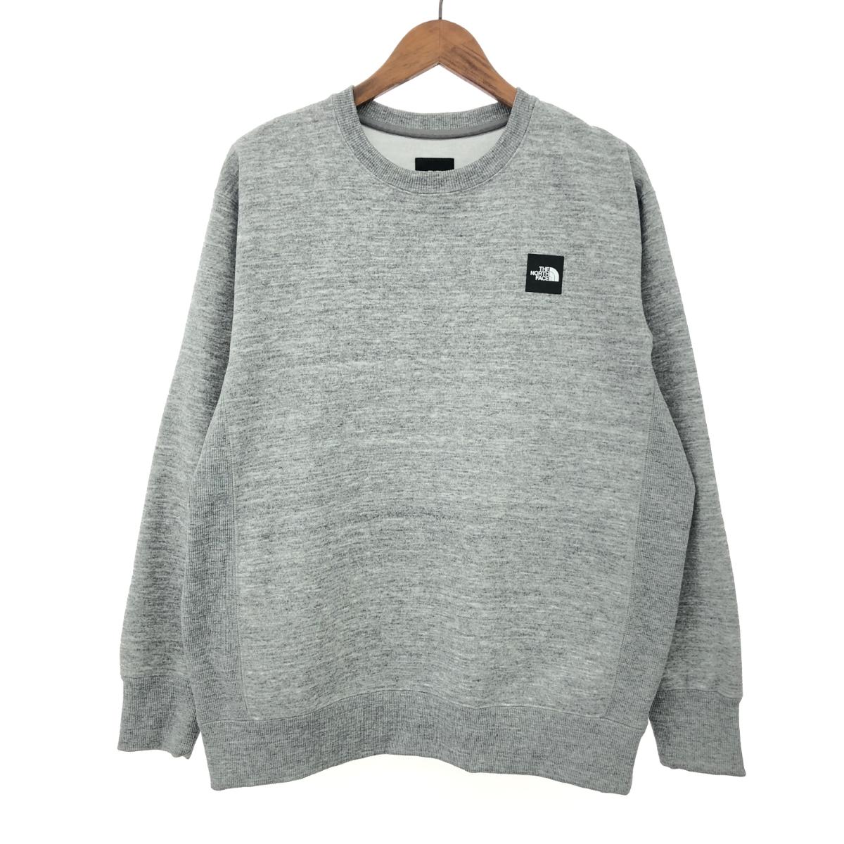 THE NORTH FACE ザノースフェイス 真四角ロゴタイプ 流汗 好ましい 大きさ:L NT62041 薄墨色  メンズ  トップス 【中古】