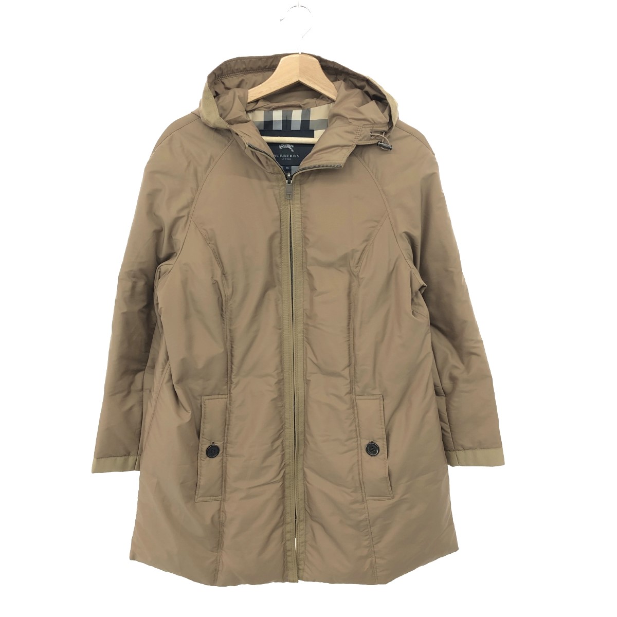 楽天市場】バーバリー ロング ダウン コート レディース S